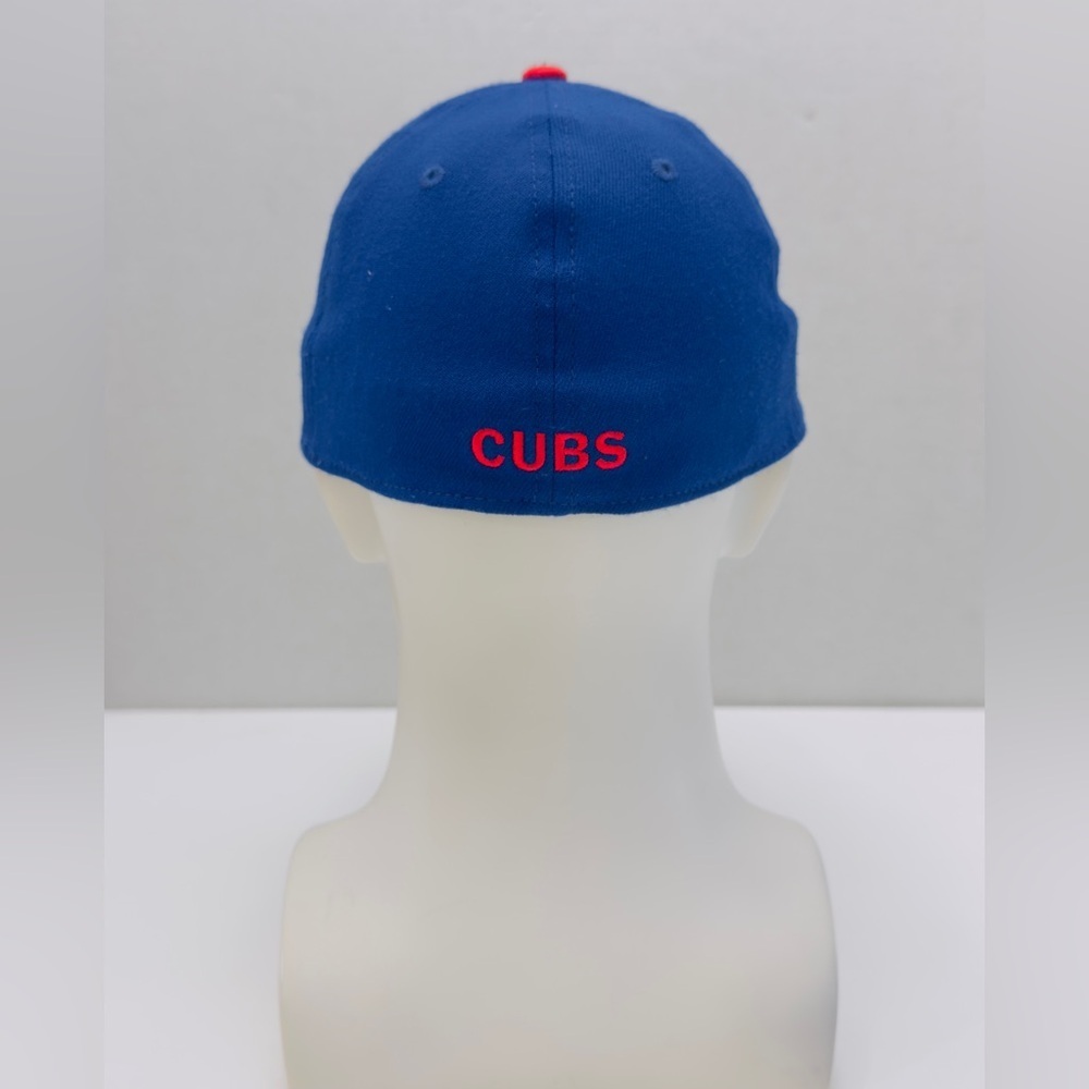 Chicago Cubs New Era 39thirty Stretch Fit Team Classic Cap/hat Medium-Large - Picture 6 of 14